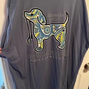 Short sleeve t shirt navy blue